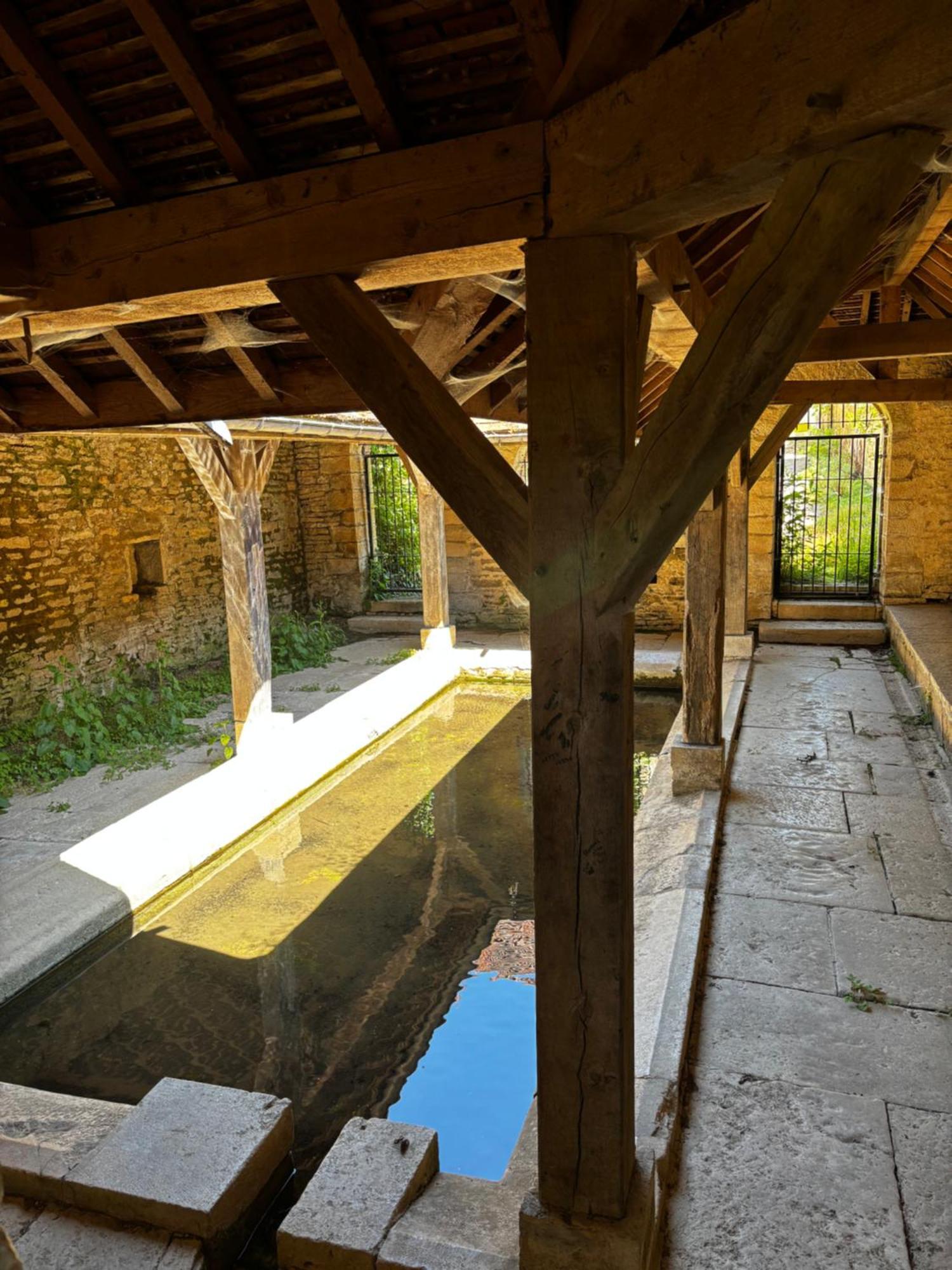 Au Lavoir Hotell Fontaine-Française Exteriör bild